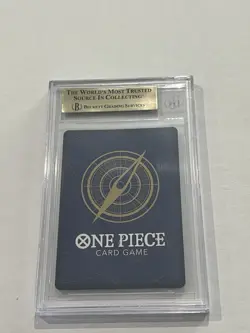 One Piece Carrying On His Will St Topman Warcury Special Alt Art BGS 9.5 - Image 2
