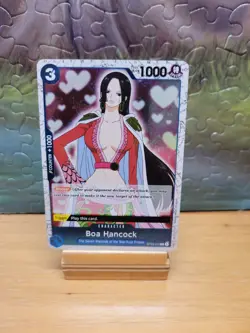 Boa Hancock ST03-013 Pirate Flag Foil 2024 One Piece English PRB01 The Best NM - Image 1