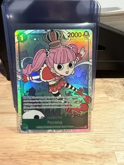 One Piece CCG Legend Of The Master OP12-034 Perona Super Rare English - Image 1