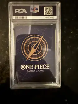 One Piece ST13-011 Ace OP12 Special SP Alternate Alt Art Parallel ENGLISH PSA 10 - Image 2