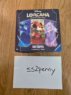 Disney Lorcana: The First Chapter Illumineer's Trove SEALED VERY EARLY 1st Print - Image 1