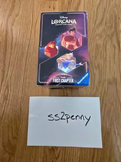 Disney Lorcana: The First Chapter Illumineer's Trove SEALED VERY EARLY 1st Print - Image 3