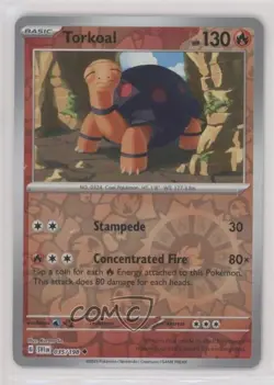 Torkoal Reverse Foil Pokemon SV01: Scarlet & Violet #035 - Image 1