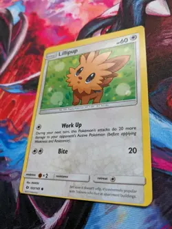 Lilipup 103/149 Miscut Pokemon Card TCG Sun Moon Base Pokemon Trading Card Game - Image 4