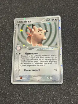 Clefable EX FireRed & LeafGreen Reverse Holo Card 106/112 VLP NM Condition - Image 1