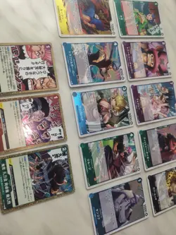 13 Rare Japanese Holo Foil One Piece TCG Cards - OP07 500 Years Collection - Image 2