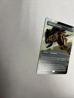 Lightning Greaves Borderless Nonfoil Double Masters Card #360 MTG LP - Image 5