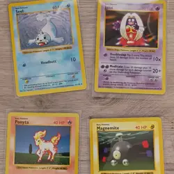 Pokemon Base Set Shadowless Card Lot (18 Cards) - Image 4