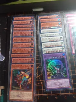 yugioh cards 1st edition p.u.n.k core deck most all ultra rare - Image 2