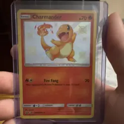 Pokemon Charmander Shiny Holo Rare SV6/SV94 Hidden Fates Card TCG English - Image 1