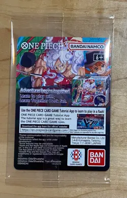 One Piece College Basketball US Voyage Monkey D. Luffy Card (Sealed) Collectible - Image 2