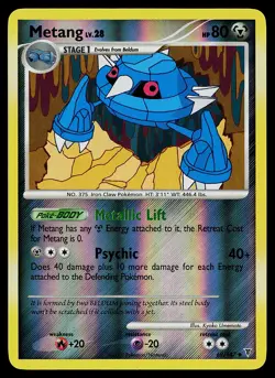 Pokemon Card - Metang Supreme Victors 69/147 Reverse Holo - Image 1