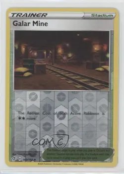 Galar Mine Reverse Foil Pokemon Sword & Shield Rebel Clash #160 - Image 1