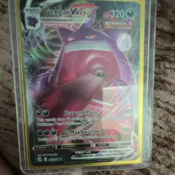 Pokemon Gengar VMAX Fusion Strike Single Strike Ultra Rare Holo Card 157/264 - Image 1
