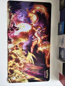 Pokemon TCG Champion Playmat Charizard Play Mat Pokemon Card Mat - Image 1