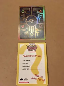 Pokemon Card: Ancient Mew Movie Promo SEALED MINT - Rare - Image 3