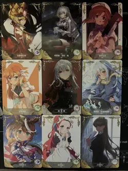 9 Sexy Anime Waifu Cards bulk - Image 1