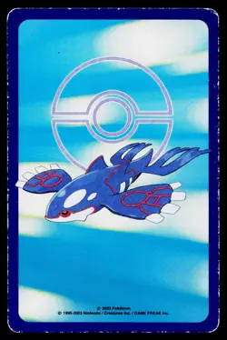 Ludicolo Jack of Clubs Kyogre Deck Playing Card Heavily Played - Image 2