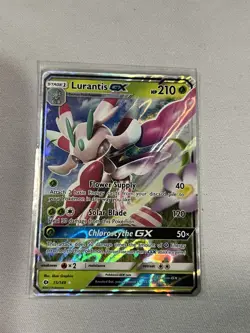Lurantis GX 15/149 Sun & Moon NM Ultra Rare Pokemon Card - Image 1