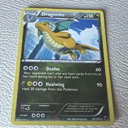 Pokemon TCG Dragonite Plasma Freeze Reverse Holo Rare Card 83/116 - Image 1