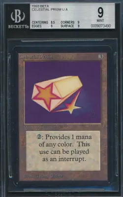 Beta Celestial Prism BGS 9 Graded Magic MTG (3490) -magicgraders- - Image 1