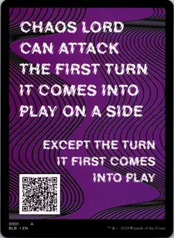 Coruscation Mage Token - Bloomburrow - NM-Mint - MTG - Image 2