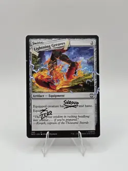 Lightning Greaves (382) Secret Lair Drop Deadpool Regular Near Mint - Image 1