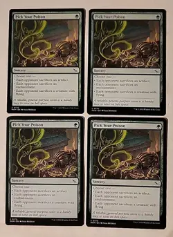 4x Pick your Poison mtg NM MKM Murders at Karlov Manor x4 Common Playset - Image 1