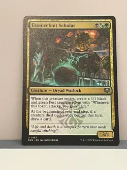 Essenceknit Scholar | 6 NM | Secrets of Strixhaven Magic: The Gathering - Image 1