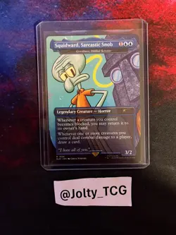 Squidward, Sarcastic Snob - Grazilaxx, Illithid Scholar Secret Lair Regular 1928 - Image 1