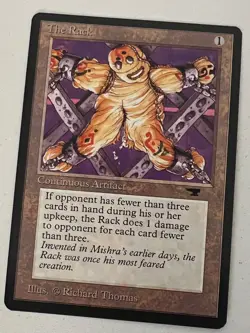 Magic the Gathering MTG Antiquities The Rack NM- (Beta Bob) - Image 1