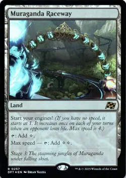Muraganda Raceway FOIL Aetherdrift Magic MTG NM - Image 1
