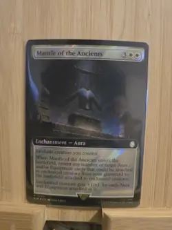 MTG Mantle of the Ancients (Extended Art) (Surge Foil) R 980 UB: Fallout - Image 1