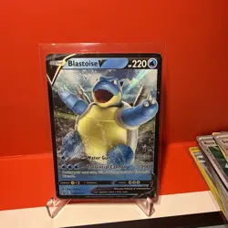 Pokemon Blastoise V SWSH101 Black Star Promos Ultra Rare Holo - Image 1