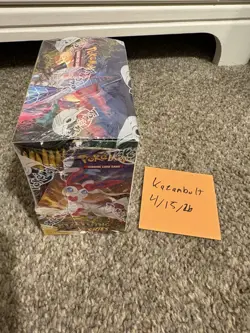 Pokemon TCG Evolving Skies Booster Box English 36 Booster Packs Factory Sealed - Image 2