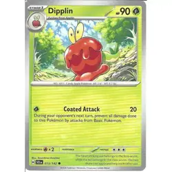 Dipplin - 013/142 - Common - SV07: Stellar Crown - Pokemon TCG - Image 1