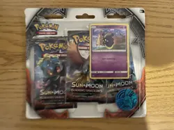 Pokemon - Sun & Moon "Burning Shadows" Sealed Booster 3-Pack Blister - Image 1