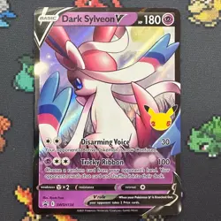 Dark Sylveon V SWSH134 Sword & Shield Promo NM Mint Celebrations Pokemon TCG - Image 1