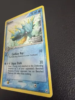 Pokemon TCG Seadra EX Team Rocket Returns 48 Reverse Holo Uncommon LP - Image 2