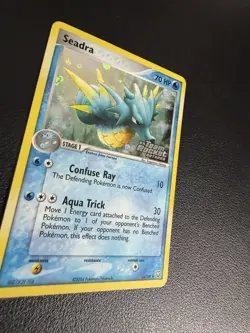 Pokemon TCG Seadra EX Team Rocket Returns 48 Reverse Holo Uncommon LP - Image 3