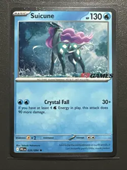 Suicune (EB Games Exclusive) 026/094 Scarlet & Violet Promo Pokemon - Image 1