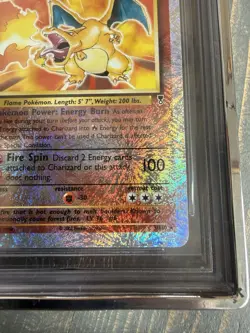 Pokemon Charizard 3/110 Legendary Collection Reverse Holo BGS 8.5 PSA 9 PotU - Image 4
