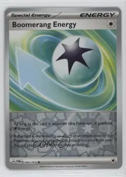 Boomerang Energy Reverse Foil Pokemon SV06: Twilight Masquerade #166 - Image 1