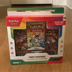 Pokemon First Partner Illustration Collection Series 1 Promo Exclusive Box - Image 1