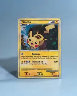 Pokemon Pikachu - HGSS03 Black Star Promo NM - Image 1