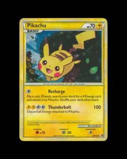 Pokemon Pikachu - HGSS03 Black Star Promo NM - Image 2