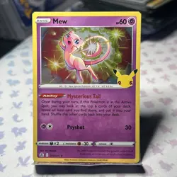 Pokemon - Celebrations 25th Anniversary - Mew #11 NM - Image 1