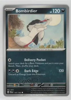Bombirdier Pokemon SV02: Paldea Evolved #147 - Image 1