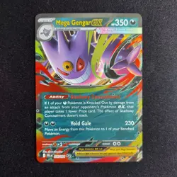 Mega Gengar 056/094 Phantasmal Flames 2025 Pokemon - Image 1