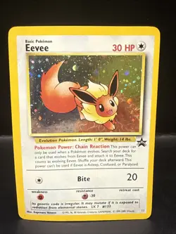 Pokemon - Eevee 11/53 - Wotc - Black Star Promo Holo AC - Image 1
